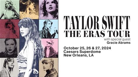 20 Dec 2023 ... Children's Hospital New Orleans Announces TAYLOR SWIFT ǀ THE ERAS TOUR Ticket Raffle. With seven winners of four tickets each, all proceeds to ...